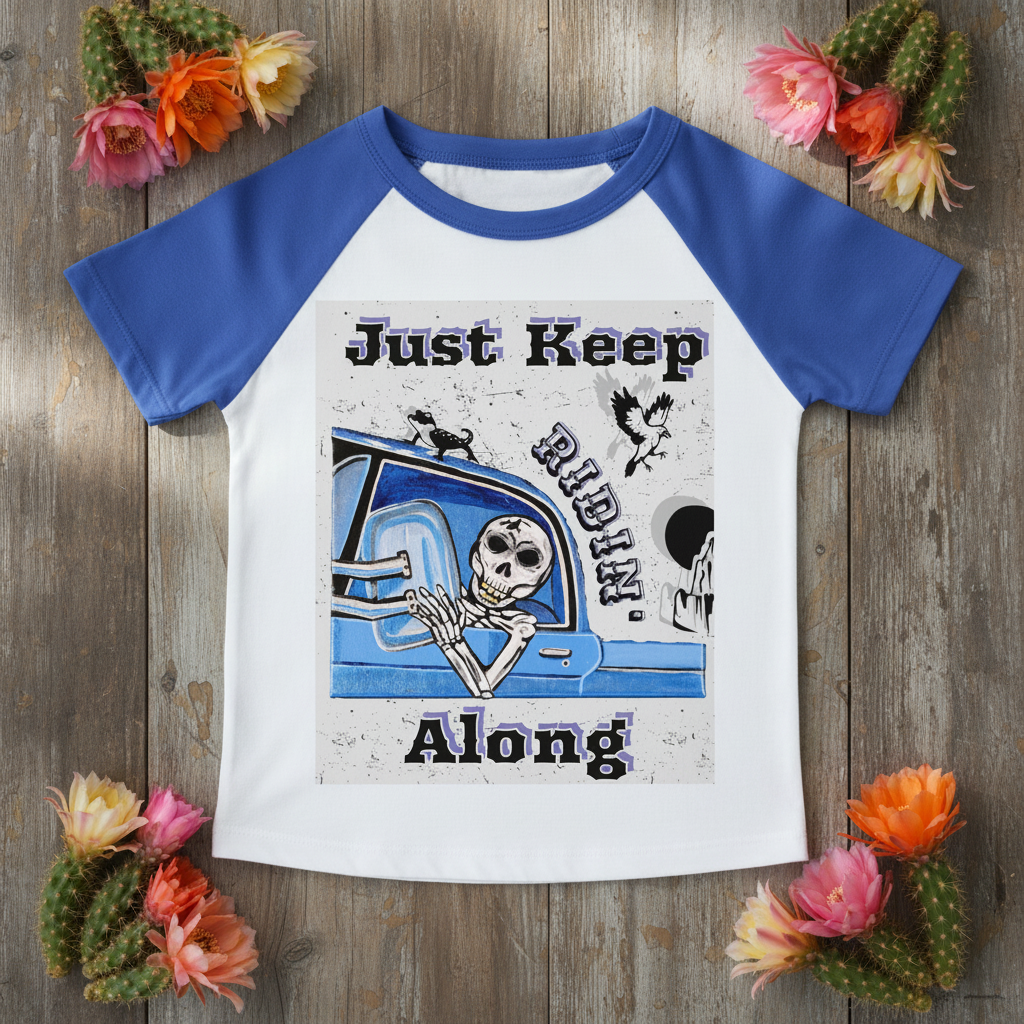 Keep Ridin' Cropped Tee